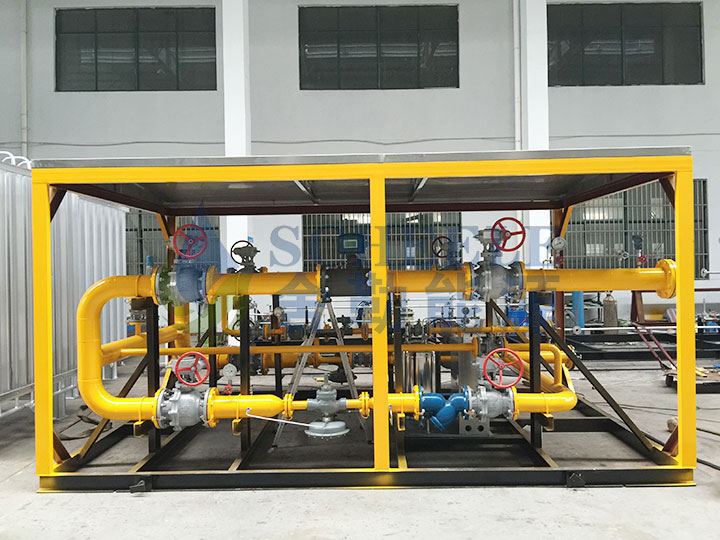 The gasification pressure regulating skid device meets the different needs of...