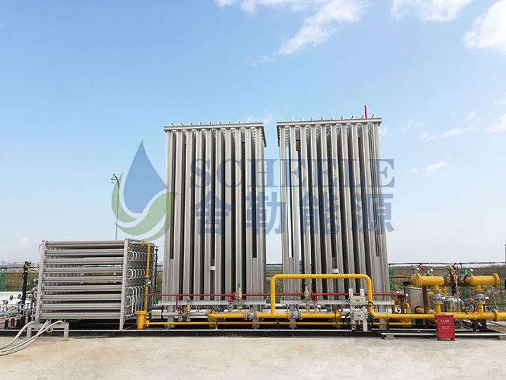 LNG Gasification Skid Force Setting Range
