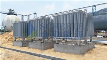 Performance characteristics of LPG Air Ambient Vaporizer