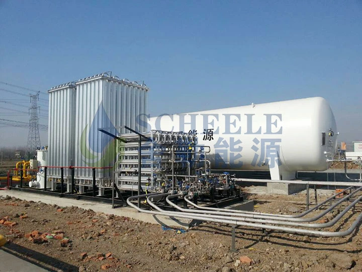 Gasification Pressure Regulating Skid