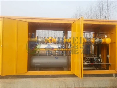 How temperature changes affect natural gas pressure reduction station
