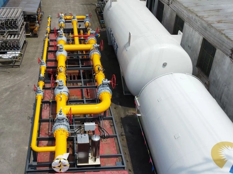 SCHEELE Gasification Skid And Pressure Regulating Skid 2