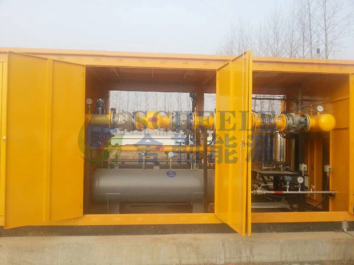 Natural Gas Pressure Reduction Station